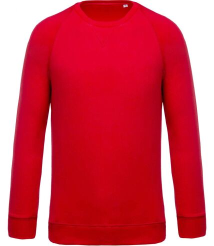 Sweat shirt coton bio - Homme - K480 - rouge