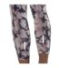 Womens/ladies daily run 7/8 leggings pink/grey Adidas-3