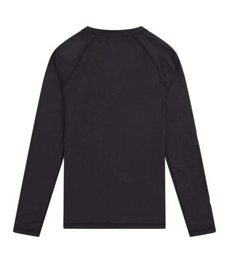 Haut Thermique Piste Femme Noir Vif Animal