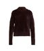 Pull marron femme morgan duveteuse-2