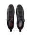 Mens Monk Leather Flat Trainers Black Hugo-3