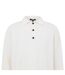 Mens Long-sleeved Polo Shirt Cream Capo-3