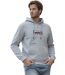 Sweat à  capuche homme graphique gris - Confort et style pour toutes les occasions-1