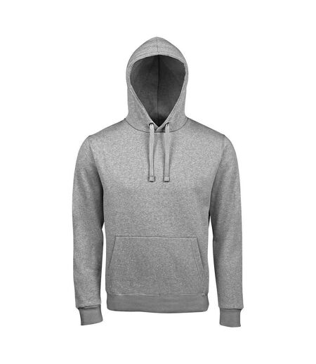 Sweat À Capuche Spencer Homme Gris Chiné SOLS