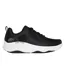 Womens/ladies D´lux Fitness Running Trainers Black White Skechers-3