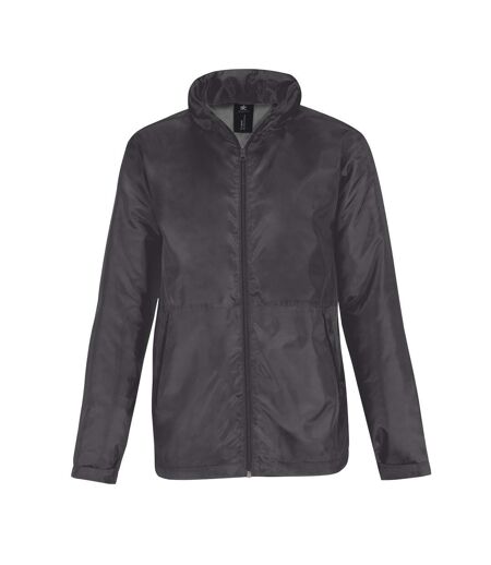 Veste Multi-active Homme Gris Foncé Gris Uni B&C