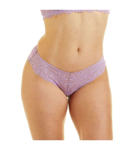 Shorty tanga violet Lilas