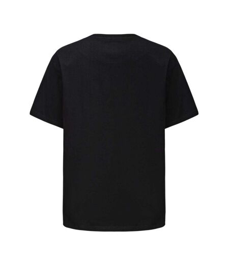 Mens Small Logo Cotton T-shirt Black Pretty Green