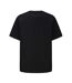 Mens Small Logo Cotton T-shirt Black Pretty Green-2