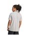 Polo Motif/style 3 Rayures Essentials Homme Gris Adidas-2