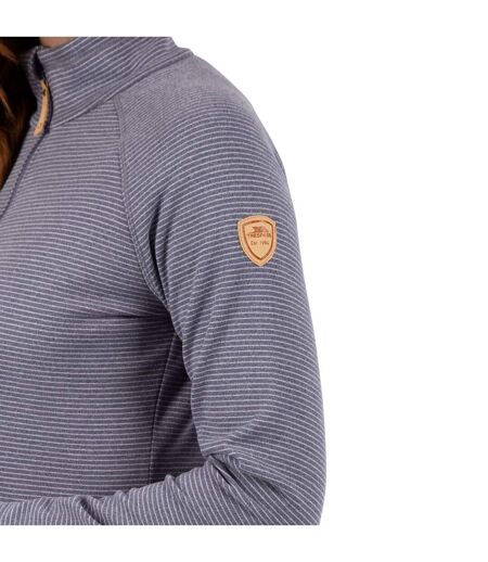 Haut Polaire Olga Femme Denim Chiné Trespass