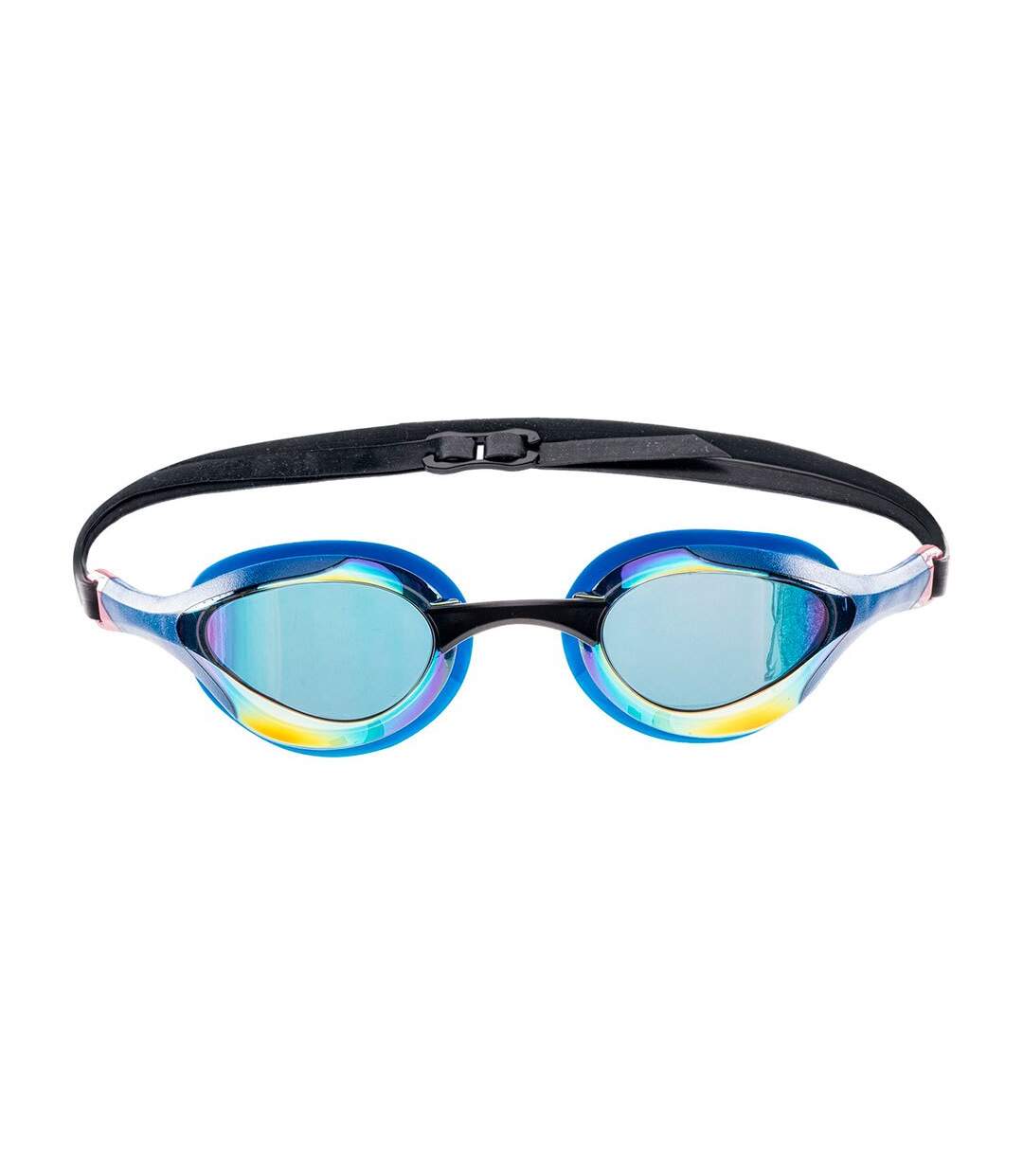 Lunettes De Natation Racer Adulte Bleu Noir Aquawave-1