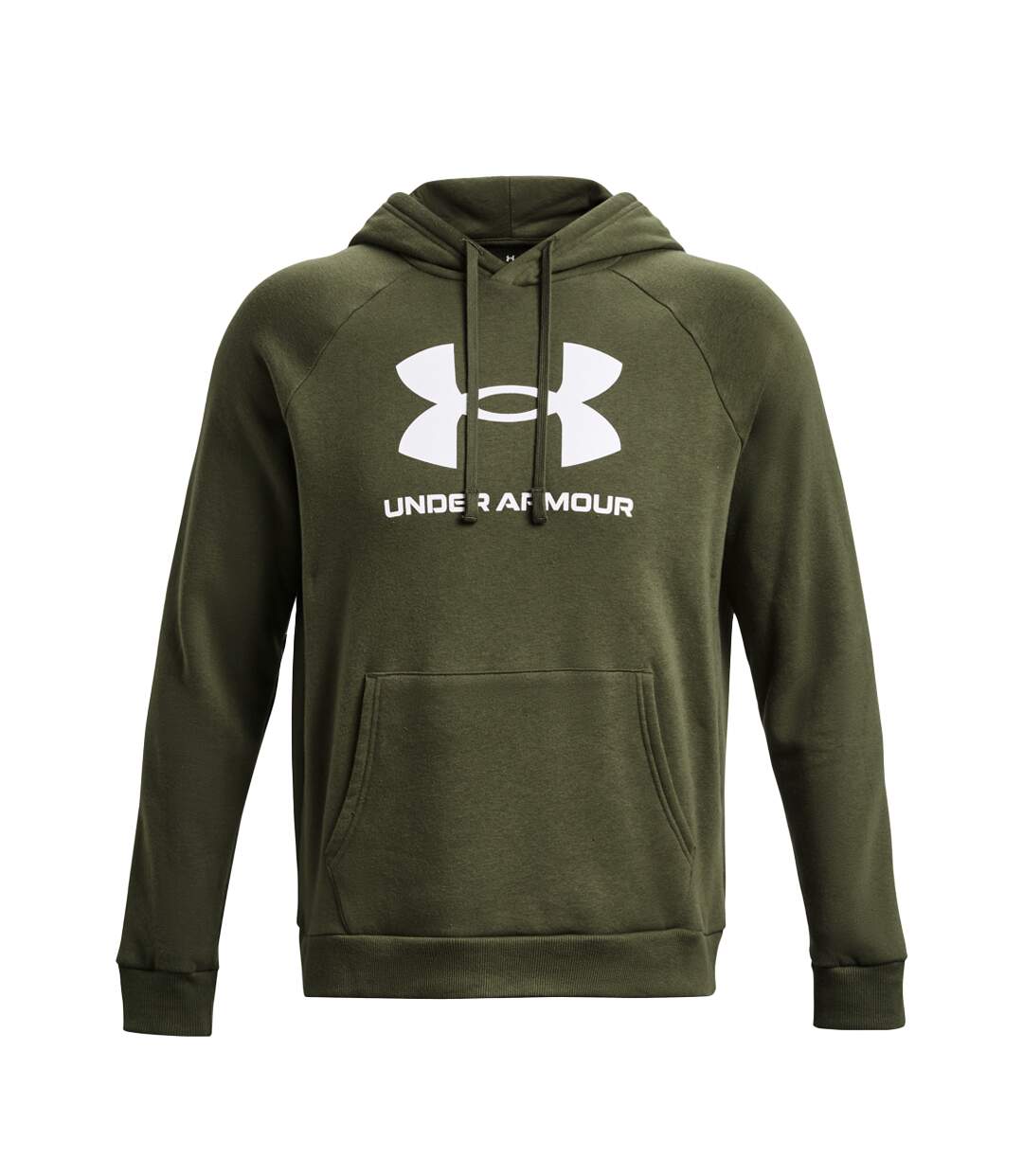 Sweat À Capuche Motif/style Logo Homme Vert Under Armour-2
