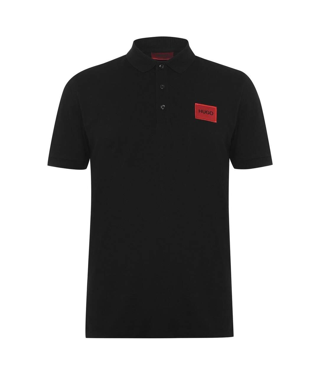Polo Deruso Homme Noir Hugo-1