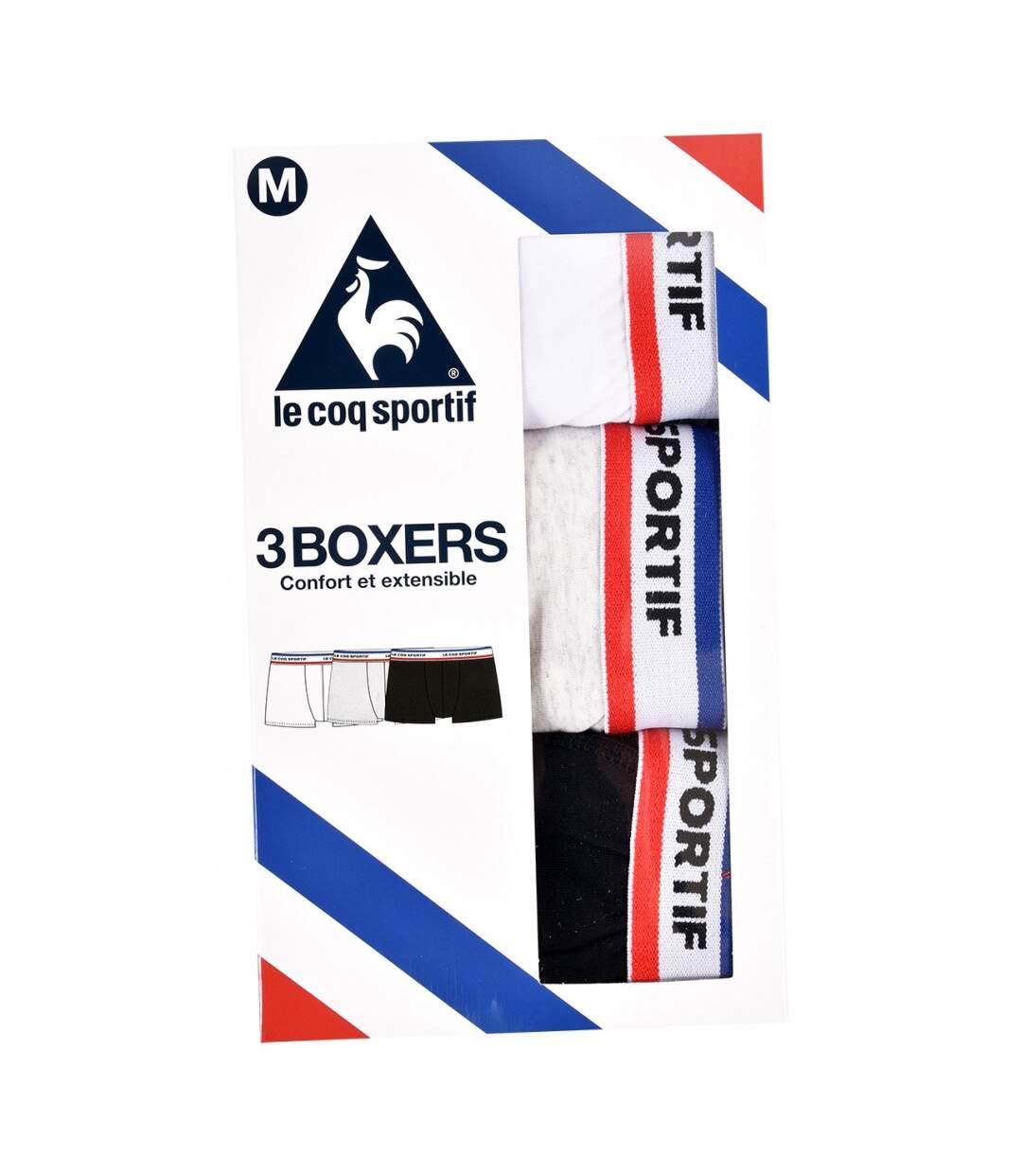 Boxer Homme LE COQ SPORTIF - Pack de 3-4