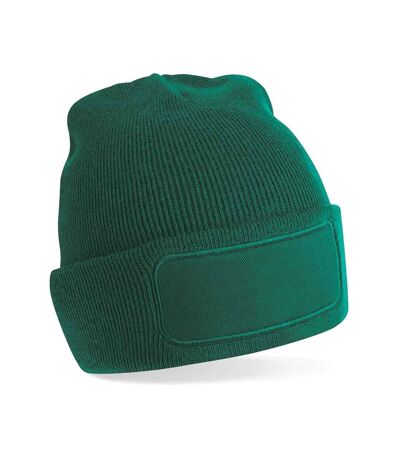 Bonnet adulte vert bouteille Beechfield