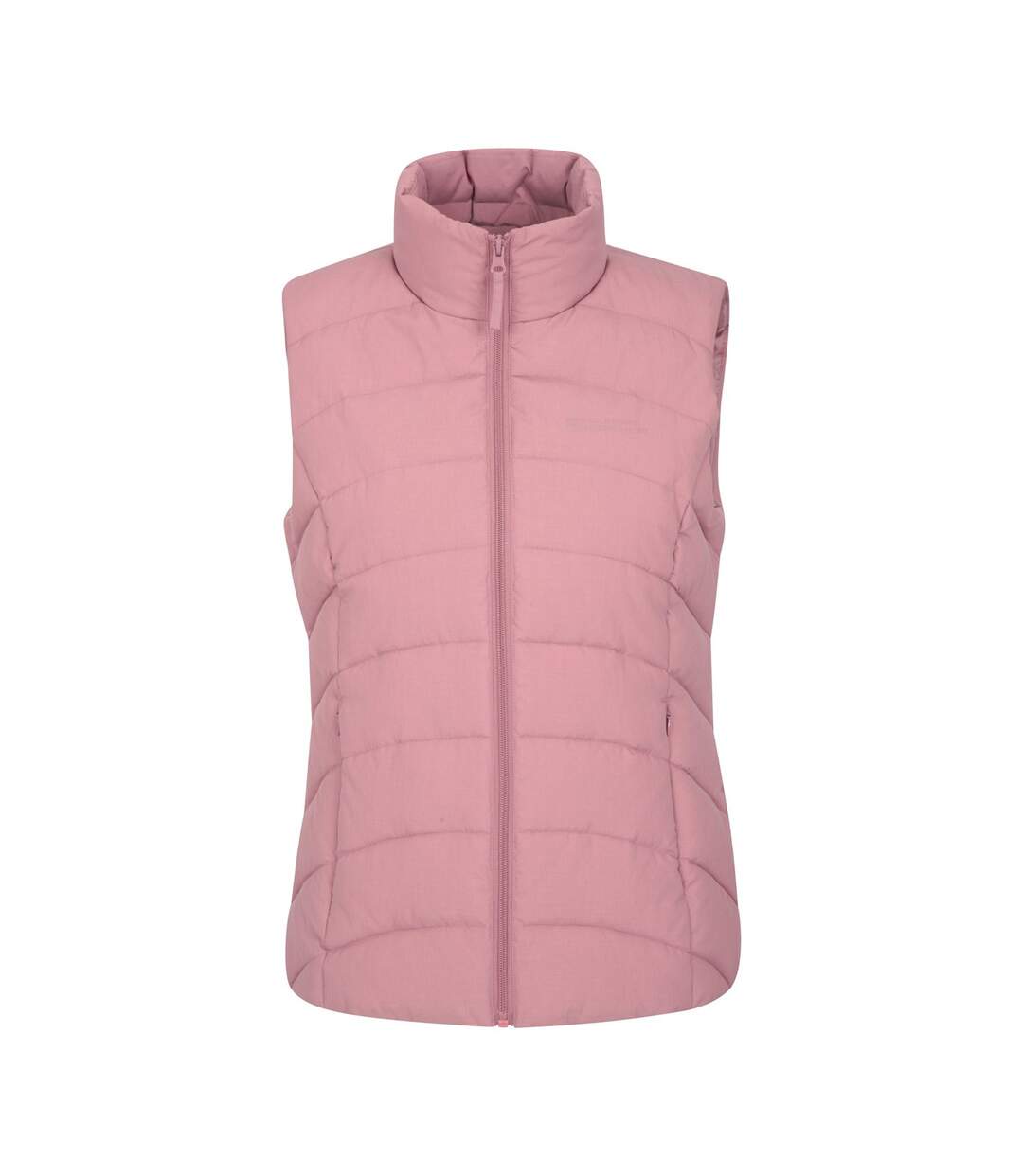 Womens/ladies Opal Padded Gilet Soft Pink Mountain Warehouse-1