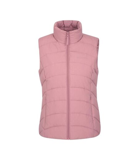 Mountain Warehouse Womens/Ladies Opal Padded Vest (Soft Pink) - UTMW1544