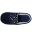 Isotoner Chaussons extra-light Mules femme microvelours, semelle antidérapante-2