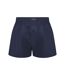 Pack Of 3  Mens Plain Regular Boxer Shorts  Navy Light Blue Chambray Lyle & Scott-2