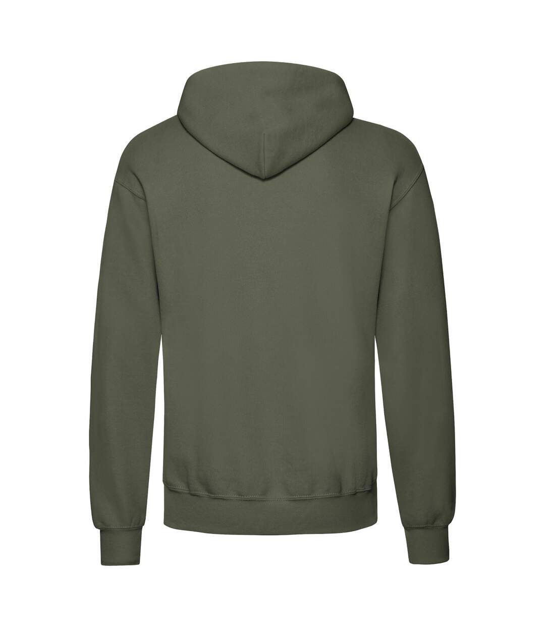 Sweat À Capuche Classic Homme Olive Classique Fruit Of The Loom-2
