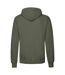 Sweat À Capuche Classic Homme Olive Classique Fruit Of The Loom-2