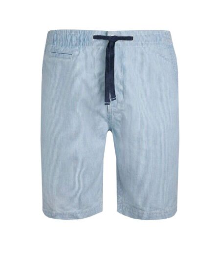 Mens dewey stripe shorts ecru Weird Fish