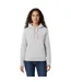 Womens/ladies Graphic Logo Hoodie Grey Marl Jack Wills-4