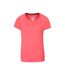 T-shirt endurance femme rose Mountain Warehouse-1