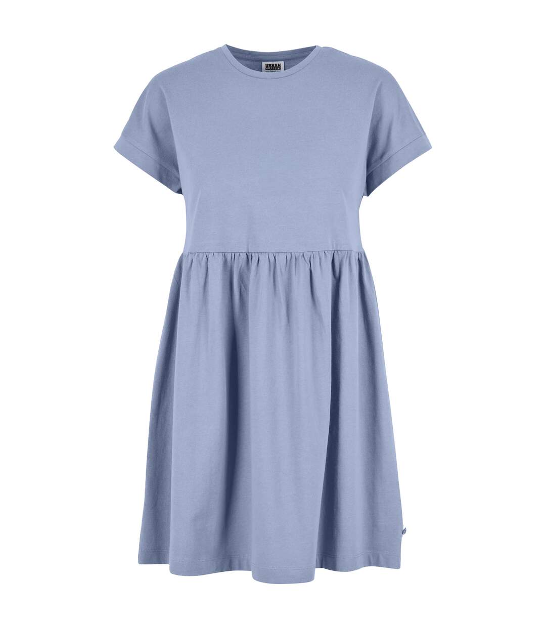 Robe T-shirt Empire Valance Femme Bleuet Givré Urban Classics-1