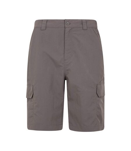 Mountain Warehouse Mens Navigator Mosquito Repellent Shorts (Gray) - UTMW1197