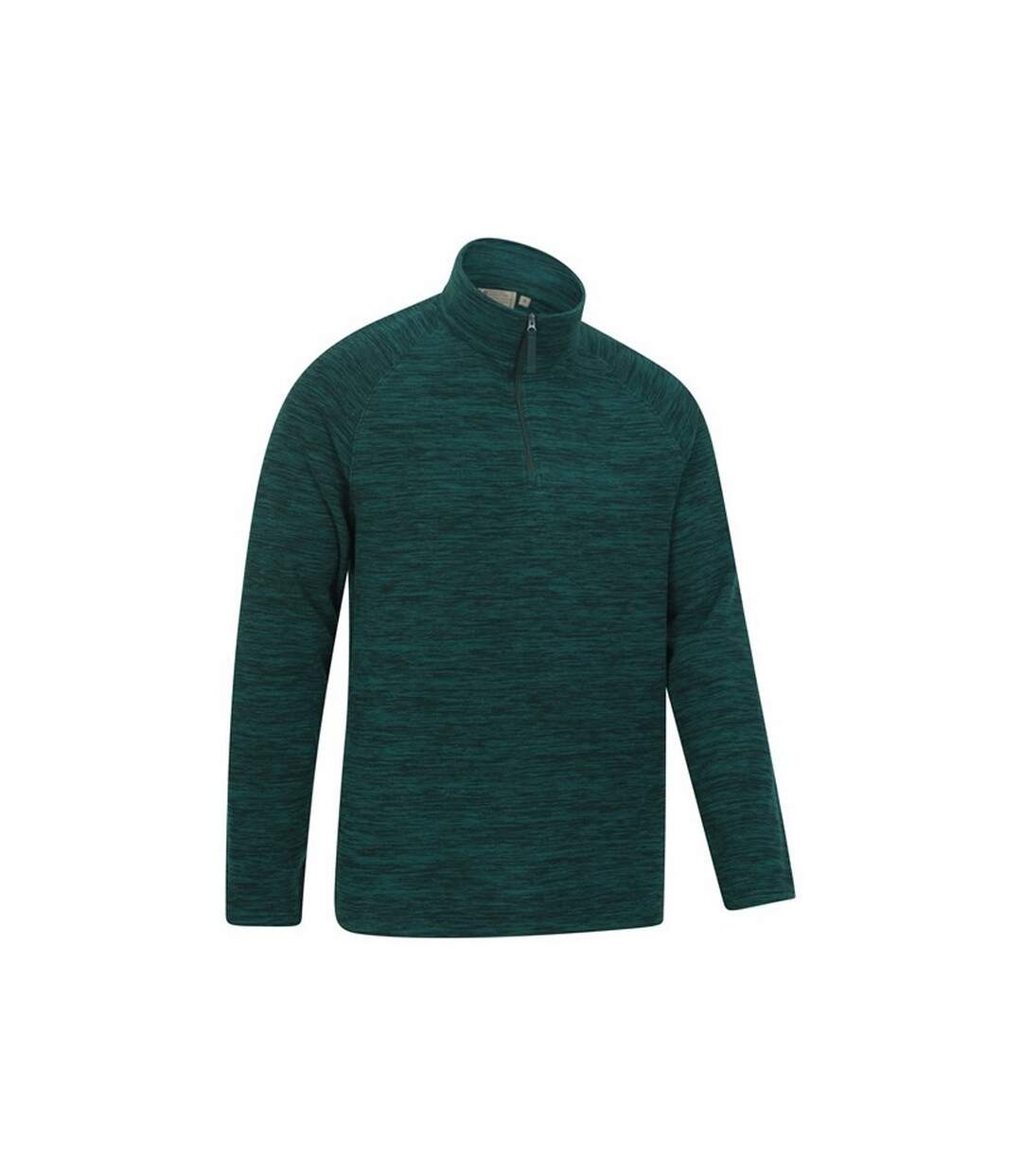 Mens Snowdon Ii Fleece Top Dark Green Mountain Warehouse-3