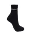 Pack Of 3  Mens Logo Quarter Socks  Black Everlast-2