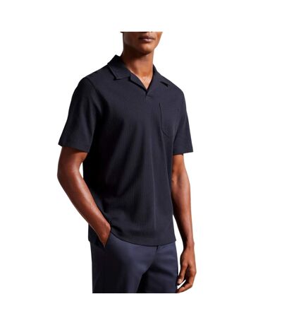 Mens Arkes Regular Polo Shirt Navy Ted Baker