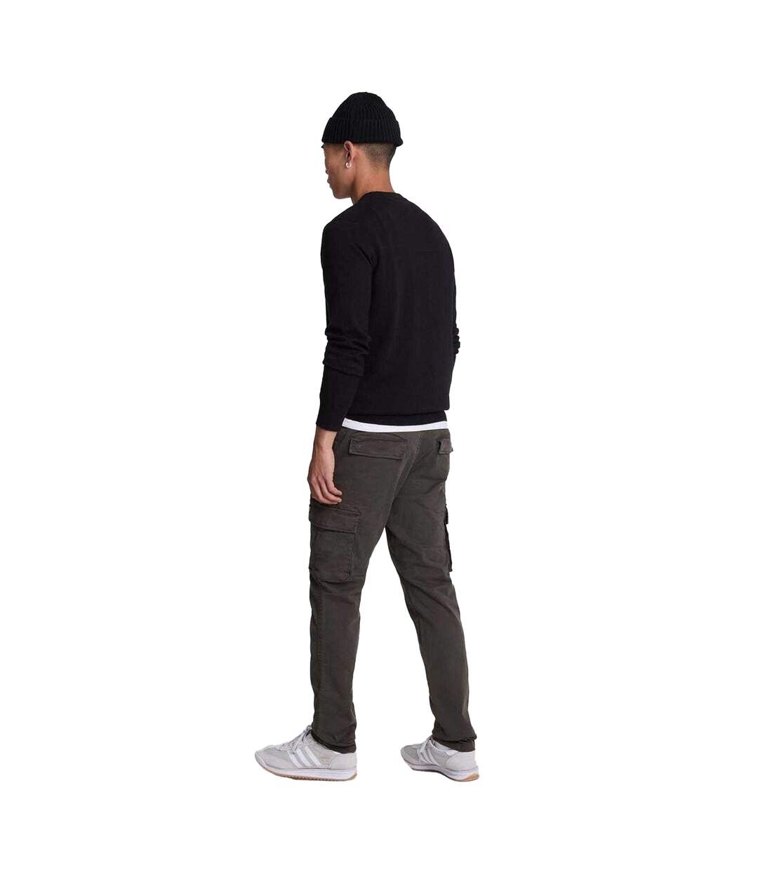 Pantalon À Poches Motif/style Logo Brodé Homme Vert Lyle & Scott-3