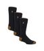 3 Pack Mens Heavy Duty Knee High Work Socks, Long Thermal Boot Socks-1