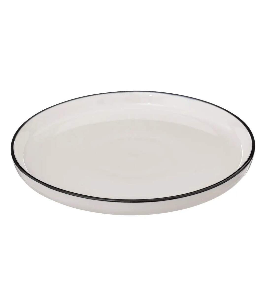 Lot de 6 Assiettes à Dessert Alix 20cm Blanc-2