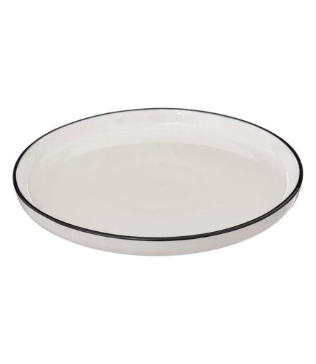 Lot de 6 Assiettes à Dessert Alix 20cm Blanc