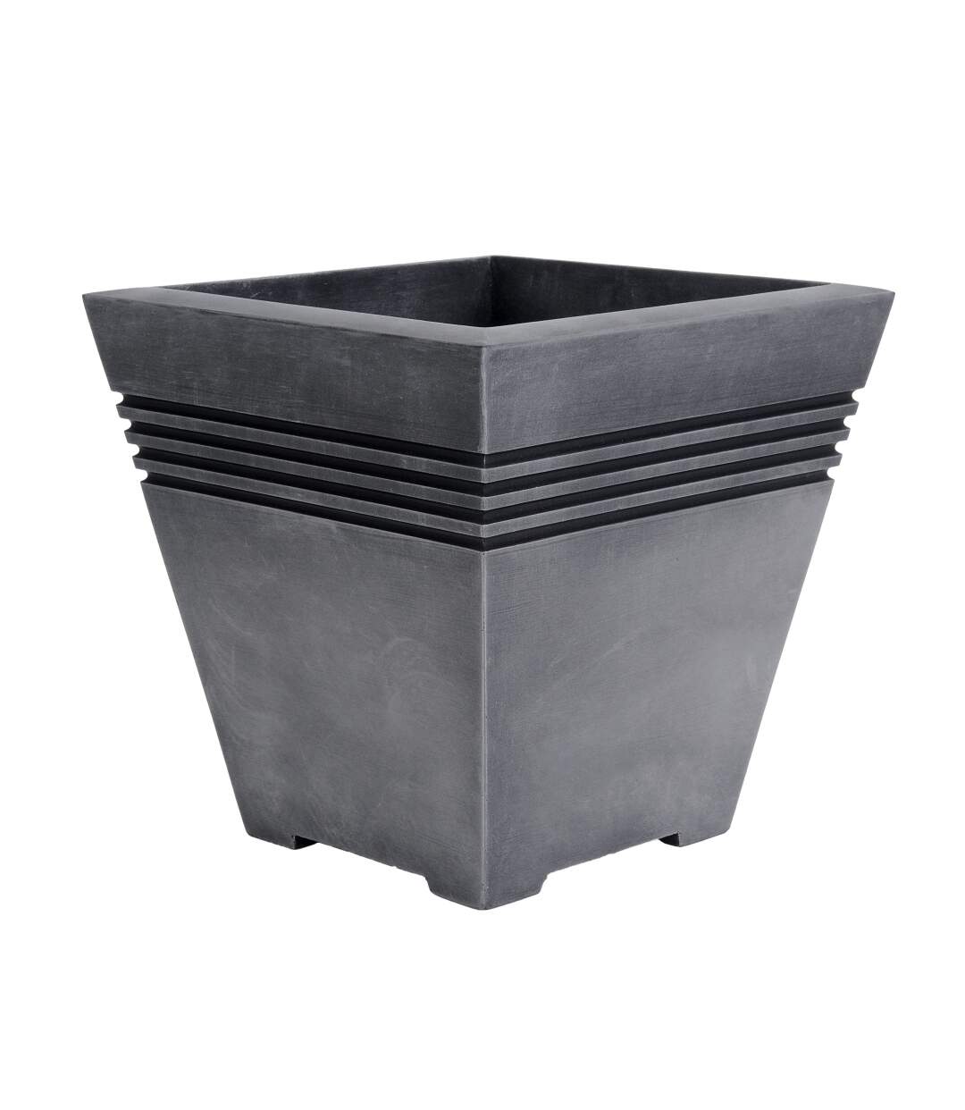 Milano square planter one size cement Sankey-1