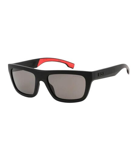 Lunettes De Soleil Motif/style Polarisé 1450/s M9 Homme Taille Unique Noir Mat Gris Hugo Boss
