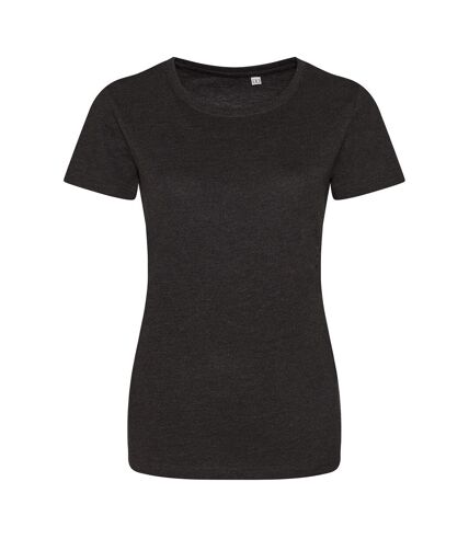 AWDis Womens/Ladies Girlie Tri-Blend T-Shirt (Heather Black)