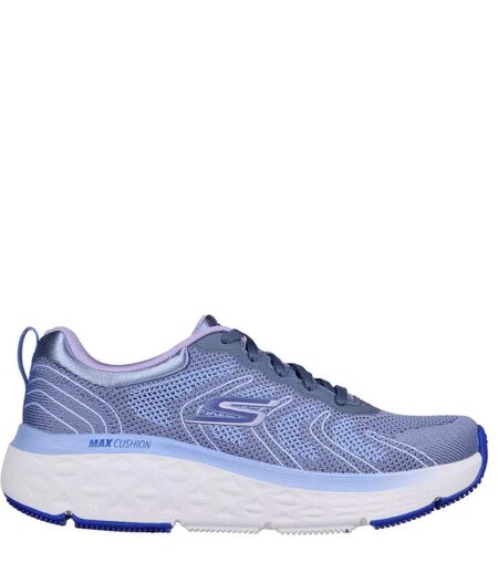 Womens/ladies delta trainers blue/lavender Skechers