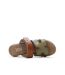 Sandales kaki/marron femme xti 144125-4