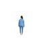 Womens/ladies Short Tailored Jacket Powder Blue Be You-1