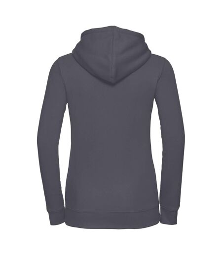 Sweat À Capuche Authentic Femme Gris Foncé Russell