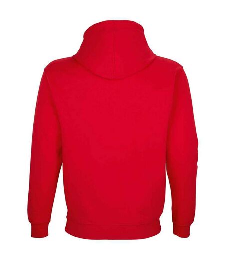 Sweat à capuche condor adulte rouge vif SOLS SOLS