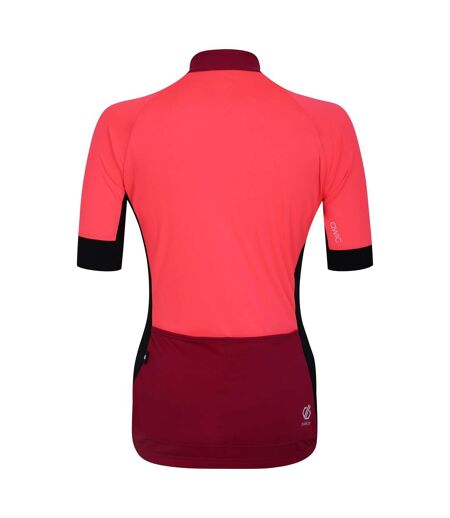 Maillot de cyclisme compassion femme rose néon / rose foncé Dare 2B