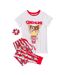 Ensemble De Pyjama Motif Gizmo Movie Night Femme Rouge Blanc Gremlins-2
