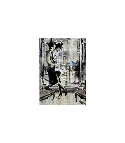 Loui Jover - Poster ROOM FOR TWO (Noir / Blanc) (80 cm x 60 cm) - UTPM4388