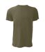 Canvas T-shirt Jersey Hommes Vert Militaire Bella + Canvas-3